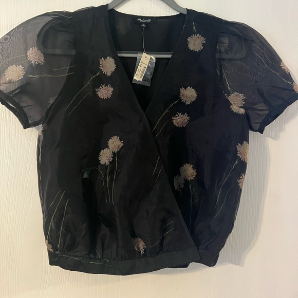 Madewell NWT silk blouse - Picture 4 of 4